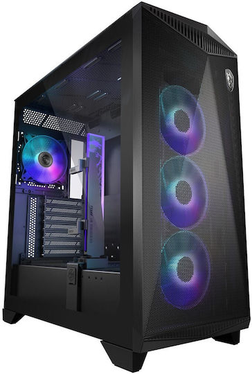 MSI MPG GUNGNIR 300R AIRFLOW Midi Tower Κουτί Υπολογιστή με Πλαϊνό Παράθυρο και RGB Φωτισμό Μαύρο - Image 1