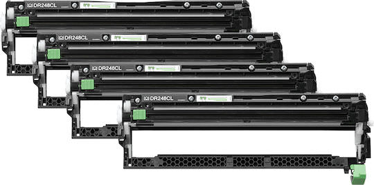 Brother DR-248CL Γνήσιο Multipack Drum Laser Εκτυπωτή Κυανό 4τμχ DR-248CL - Image 1