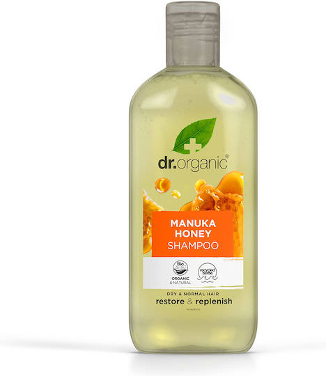 Dr.Organic Manuka Honey Σαμπουάν Αναδόμησης/Θρέψης & Ενυδάτωσης για Ξηρά Μαλλιά Μαλλιά 265ml - Image 1
