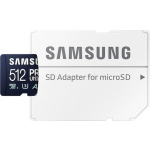 Samsung PRO Ultimate microSDXC 512GB Class 10 U3 V30 A2 UHS-I με αντάπτορα - Image 3