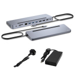 i-tec Usbc Metal USB-C / USB-A Docking Station με 4K PD Ethernet Γκρι