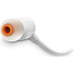 JBL T110 In-ear Handsfree Ακουστικά με Βύσμα 3.5mm Λευκό - Image 3