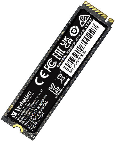 Verbatim Vi5000 SSD 2TB M.2 NVMe PCI Express 4.0 - Image 1