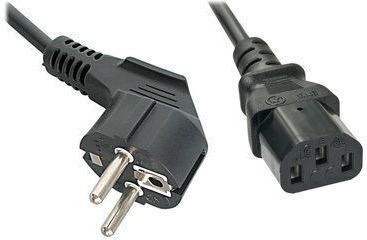 Lindy Iec IEC C13 - IEC C13 Cable 3m Μαύρο 30336 - Image 1