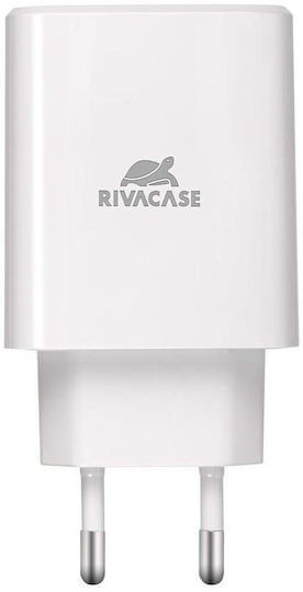 Rivacase Φορτιστής Χωρίς Καλώδιο 30W Power Delivery Λευκός (Ps4193 W00) - Image 1