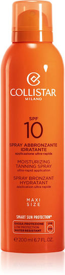 Collistar Supertanning Αντηλιακή Λοσιόν για το Σώμα SPF10 σε Spray 200ml - Image 1