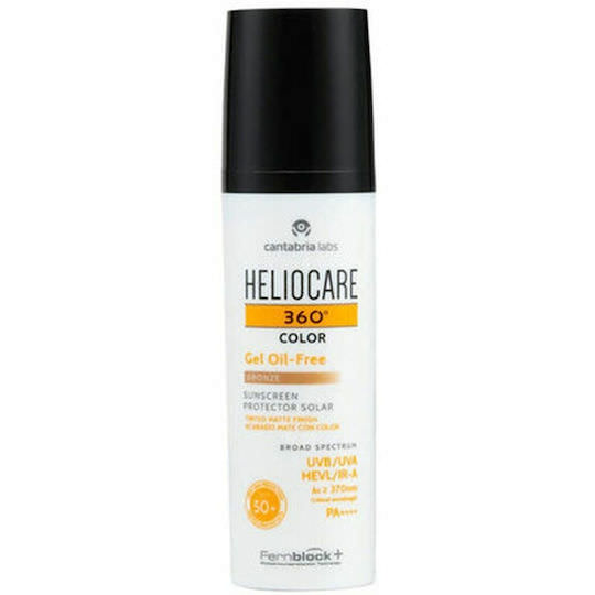 Heliocare 360 Color Gel Oil-Free Αντηλιακό Gel για το Σώμα SPF50 με Χρώμα Bronze 50ml - Image 1
