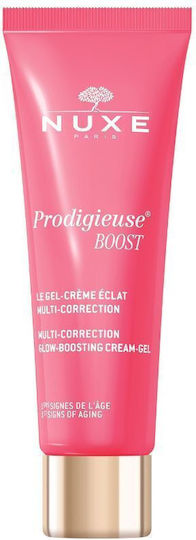 Nuxe Prodigieuse Boost Light Ενυδατικό & Αναπλαστικό Gel-Κρέμα Προσώπου Ημέρας κατά των Ατελειών με Υαλουρονικό Οξύ 40ml - Image 1
