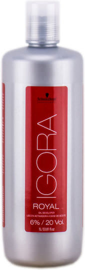 Schwarzkopf Igora Royal Οξειδωτικό Γαλάκτωμα 6% 20Vol 1000ml - Image 1