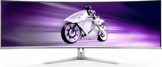 Philips Evnia 49M2C8900 Ultrawide QD-OLED HDR Curved Gaming Monitor 48.9" 5120x1440 240Hz με Χρόνο Απόκρισης 0.03ms GTG - Image 1