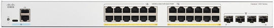 Cisco C1200-24P-4G L2 PoE Switch με 24 Θύρες Gigabit (1Gbps) Ethernet - Image 1