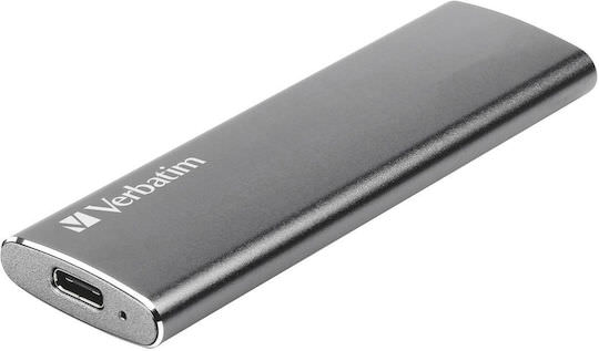 Verbatim Vx500 USB 3.1 / USB-C / USB 3.0 / USB 3.2 Εξωτερικός SSD 1TB M.2 Ασημί - Image 1