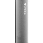 Verbatim Vx500 USB 3.1 / USB-C / USB 3.0 / USB 3.2 Εξωτερικός SSD 1TB M.2 Ασημί - Image 2