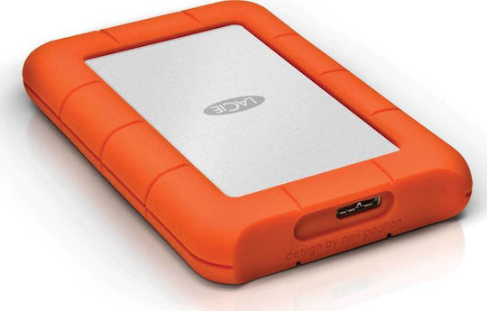 Lacie Rugged Mini USB 3.2 Εξωτερικός SSD 1.0TB 2.5" Μαύρο - Image 1
