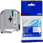 Brother P-touch Ταινία Ετικετογράφου 8m x 9mm σε Μαύρο Χρώμα