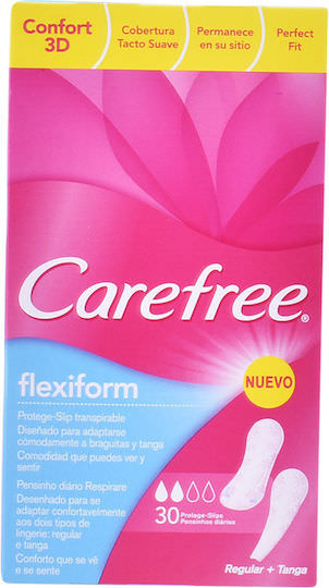 CareFree Flexiform Σερβιετάκια για Κανονική Ροή 2 Σταγόνες 30τμχ - Image 1