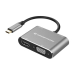 Conceptronic USB-C Docking Station με HDMI 4K PD Γκρι (DONN16G)