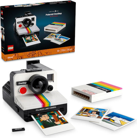 LEGO Ideas Polaroid OneStep SX-70 Camera για 18+ Ετών 516τμχ - Image 1