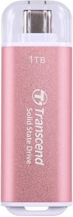 Transcend ESD300P 1TB USB 3.2 SSD Stick με σύνδεση USB-C Ροζ - Image 1