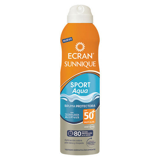 Ecran Sport Αδιάβροχη Αντηλιακή Κρέμα για το Σώμα SPF50 σε Spray 250ml - Image 1