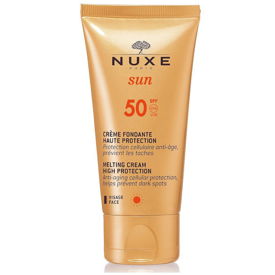 Nuxe Sun Melting Αντηλιακή Κρέμα Προσώπου SPF50 50ml - Image 1