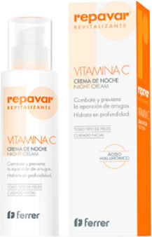 Repavar Revitalizing Vitamin C Night Ενυδατική Κρέμα Προσώπου Νυκτός με Βιταμίνη C 50ml - Image 1