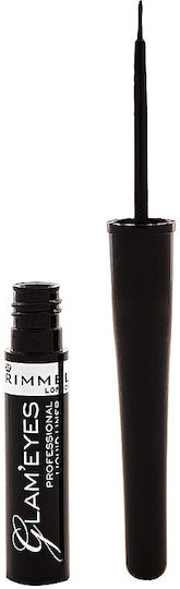 Rimmel London Glam Eyes Liquid Liner 001 Black Glamour - Image 1