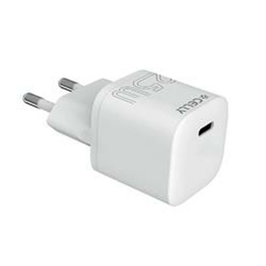 Celly Φορτιστής Χωρίς Καλώδιο με Θύρα USB-C 25W Λευκός (UCTC1USBC25WWH) - Image 1