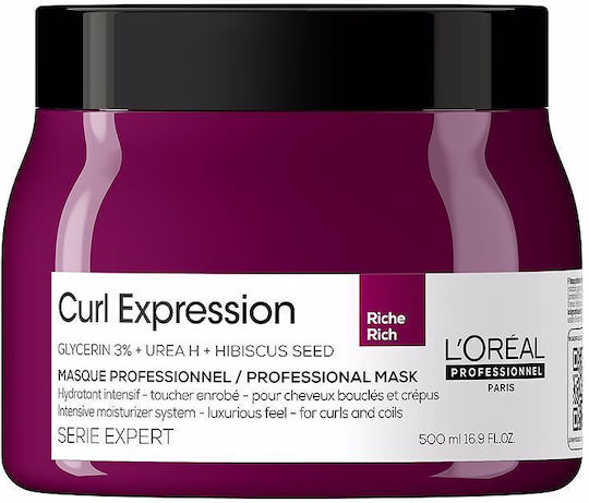 L'Oréal Professionnel Serie Expert Curl Expression Rich Μάσκα Μαλλιών για Ενυδάτωση 500ml - Image 1