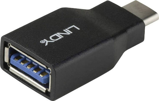 Lindy Μετατροπέας USB-A male σε USB-C female 1τμχ 41899 - Image 1