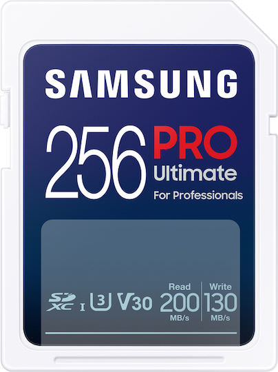 Samsung PRO Ultimate SDXC 256GB Class 10 U3 V30 UHS-I - Image 1