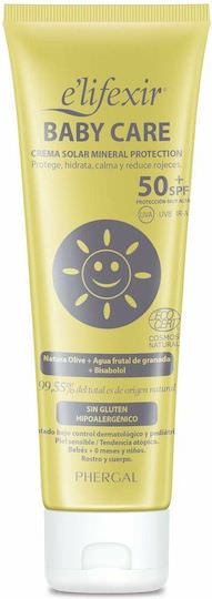 E'lifexir Elifexir Mineral Protection SPF50 Αδιάβροχο Παιδικό Αντηλιακό Γαλάκτωμα για Πρόσωπο 100ml - Image 1