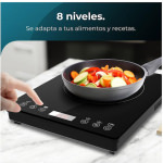 Cecotec Full Magma Slim Επιτραπέζια Εστία Επαγωγική Μονή Μαύρη - Image 4