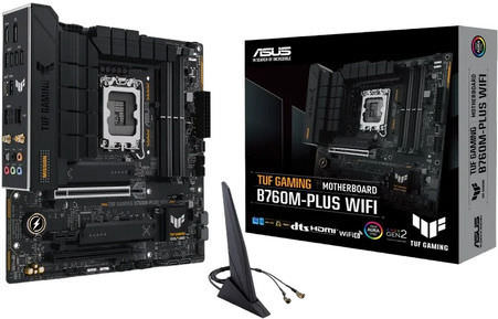 Asus TUF B760M-PLUS GAMING WIFI II Motherboard Micro ATX με Intel 1700 Socket 90MB1HE0-M0EAY0 - Image 1