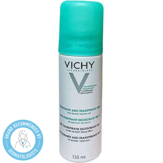 Vichy Dry Touch Aerosol Dry Touch Αποσμητικό 48h σε Spray 125ml - Image 1