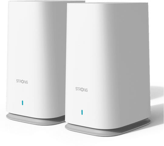 Strong ATRIA Mesh Kit Access Point Wi‑Fi 5 Dual Band (2.4 & 5GHz) σε Διπλό Kit - Image 1
