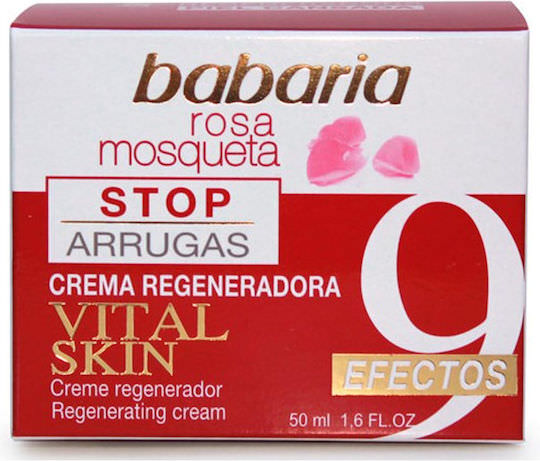 Babaria Rosa Mosqueta Vital Skin Regenerating Cream Stop Wrinkles 50ml - Image 1