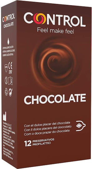 Control Feel Make Feel Προφυλακτικά Chocolate Λεπτά Natural 12τμχ - Image 1
