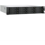 QNap TS-H1277AXU-RP-R5-16G NAS Rack με 12 θέσεις για HDD/M.2/SSD και 2 θύρες Ethernet