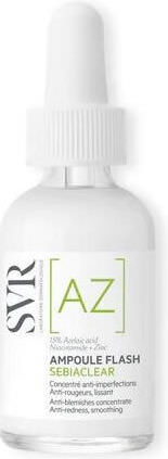 SVR Laboratoire Sebiaclear [AZ] Ampoule Flash Ορός Προσώπου με 15% Αζελαϊκό Οξύ κατά των Ατελειών για Δέρμα με Τάση Ακμής 30ml - Image 1