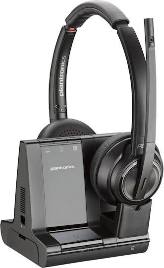Poly Savi 8200 UC Ασύρματα On Ear Multimedia Ακουστικά με μικρόφωνο και σύνδεση Bluetooth - Image 1