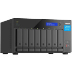 QNap NAS Tower με 8 θέσεις για HDD/M.2/SSD και 2 θύρες Ethernet (TVS-h874X-i9-64G)