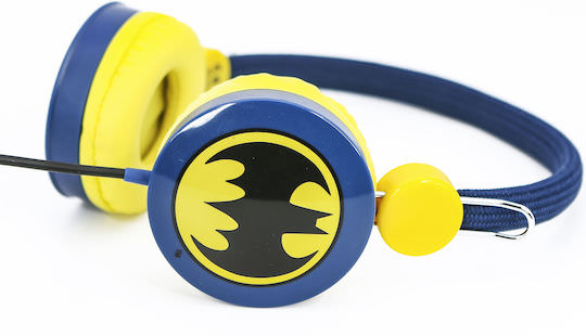 OTL Batman Logo Ενσύρματα Παιδικά On Ear Ακουστικά Πολύχρωμα - Image 1