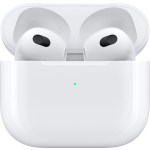 Apple AirPods (3rd generation) with MagSafe Charging Case Earbud Bluetooth Handsfree Ακουστικά με Αντοχή στον Ιδρώτα και Θήκη Φόρτισης Λευκά - Image 4