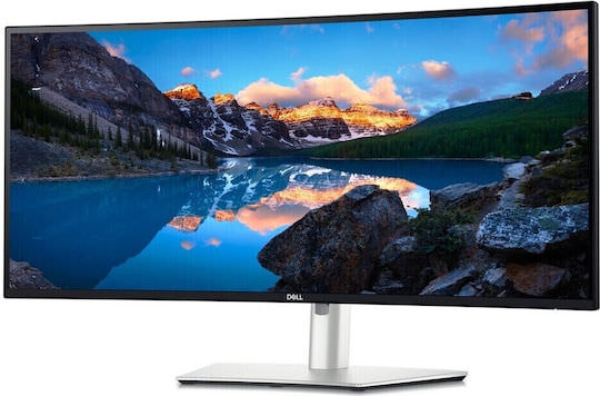 Dell UltraSharp Ultrawide IPS Curved Monitor 34" QHD 3440x1440 με Χρόνο Απόκρισης 5ms GTG - Image 1