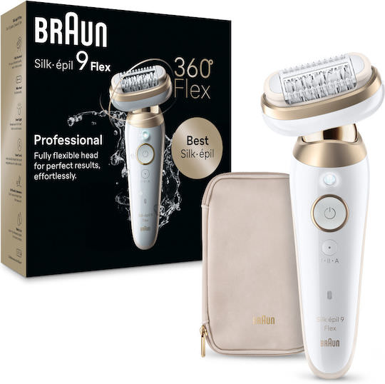 Braun Silk Epil 9 Flex Αποτριχωτική Μηχανή Epilator για Πρόσωπο & Σώμα SES9-011/3D - Image 1