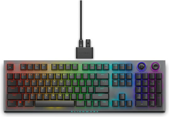 Dell Alienware Tri-Mode AW920K Ασύρματο Gaming Μηχανικό Πληκτρολόγιο με Cherry MX Red διακόπτες και RGB φωτισμό (Αγγλικό US) - Image 1