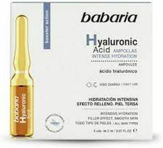 Babaria Acid Ενυδατικό & Αντιγηραντικό Serum Προσώπου με Υαλουρονικό Οξύ για Λάμψη & Σύσφιξη 5x2ml - Image 1