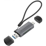 Conceptronic Card Reader USB 2.0 Type-C για SD/microSD