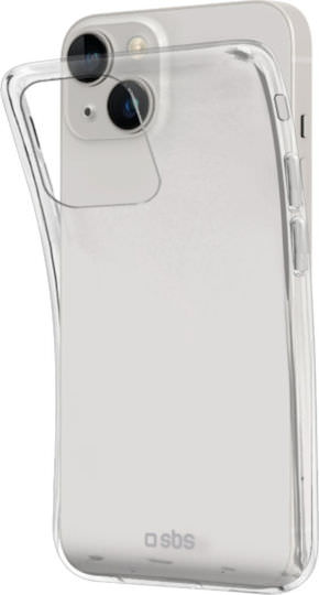 SBS 0.3 Skinny Back Cover Σιλικόνης Διάφανο (iPhone 15 Plus) - Image 1